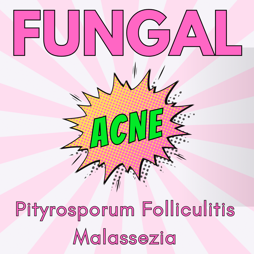 Anti-fungal treatment products specifically designed to clear fungal acne and reduce yeast overgrowth.