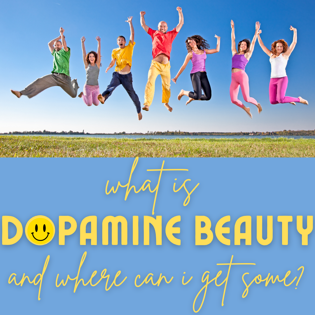 Radiant skin after a dopamine beauty skincare routine focused on uplifting and confidence-boosting techniques.