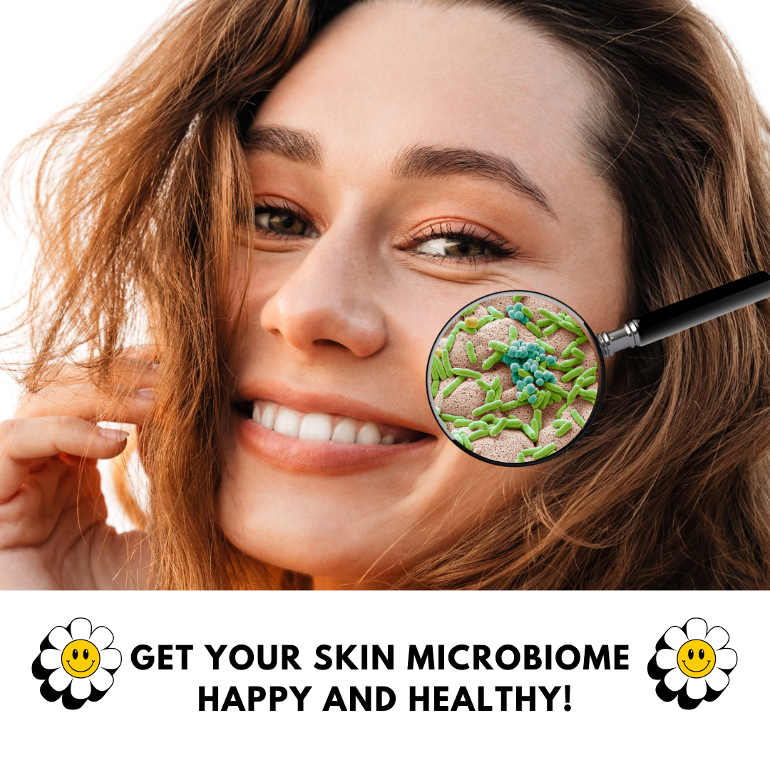 Probiotic skincare products that support the skin microbiome for clearer, healthier skin.